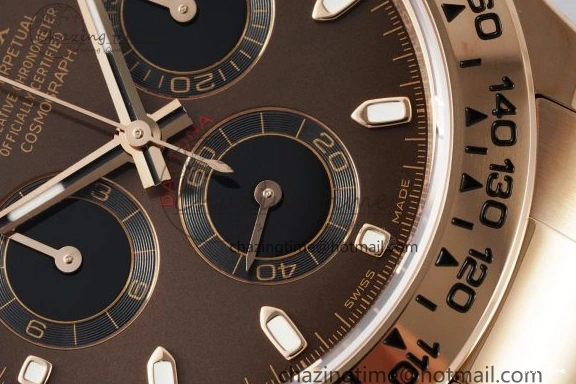 MiroTime 0515 Daytona 116505 BTF 1:1 Best Edition Brown Dial on RG Bracelet SA Original 2117